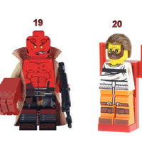 Horror Brick Block Minifigures