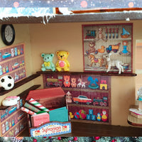 Sylvanian Families Winter Toy Shop,House,Figures,Furniture,Toys,Christmas