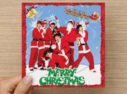 Kpop Christmas Card - Greeting cards