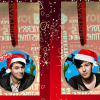 Dan and Phil christmas bauble with photo
