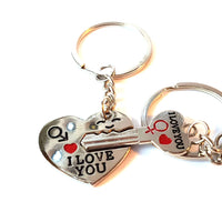 I Love You Couples Keyrings-Keychain