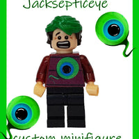 Jacksepticeye Brick Block Minifigure